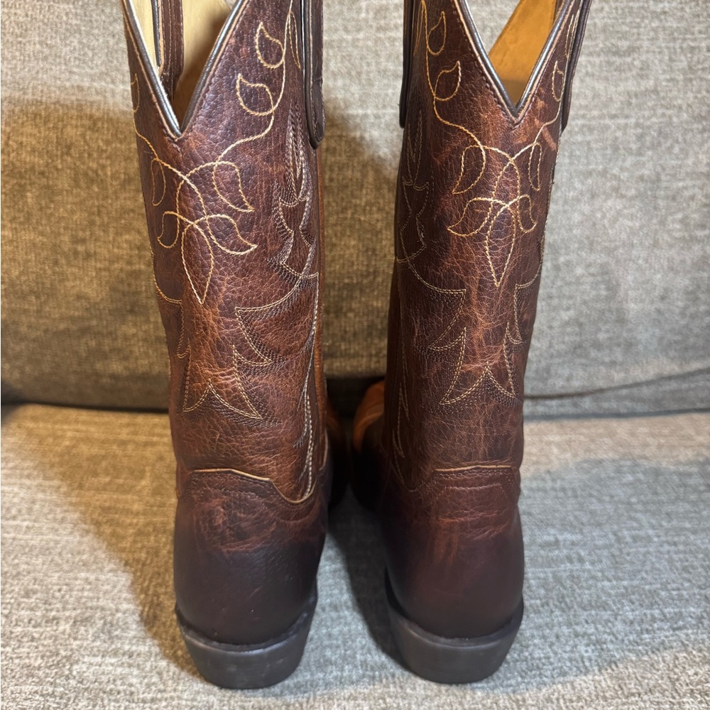 Cody James Men’s Brown Leather Cowboy Boots BCJSP20P42 size 8.5D - Picture 6 of 12